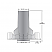 Spindle Housing for AYP 128774 / 82-220 - Line Diagram