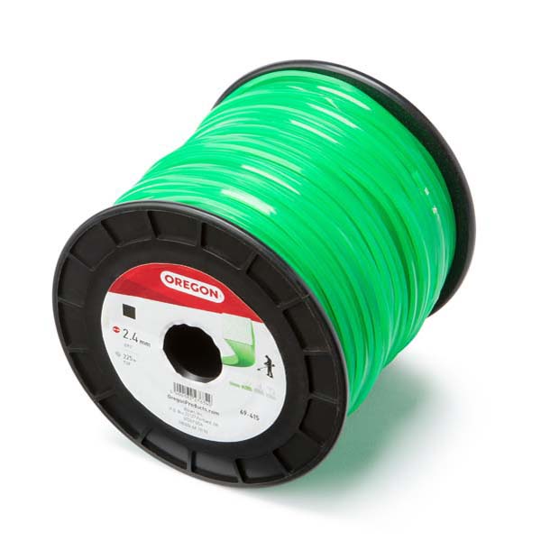 Oregon Square Green Trimmer Line .105 Gauge, 3 lb. Spool / 69-473